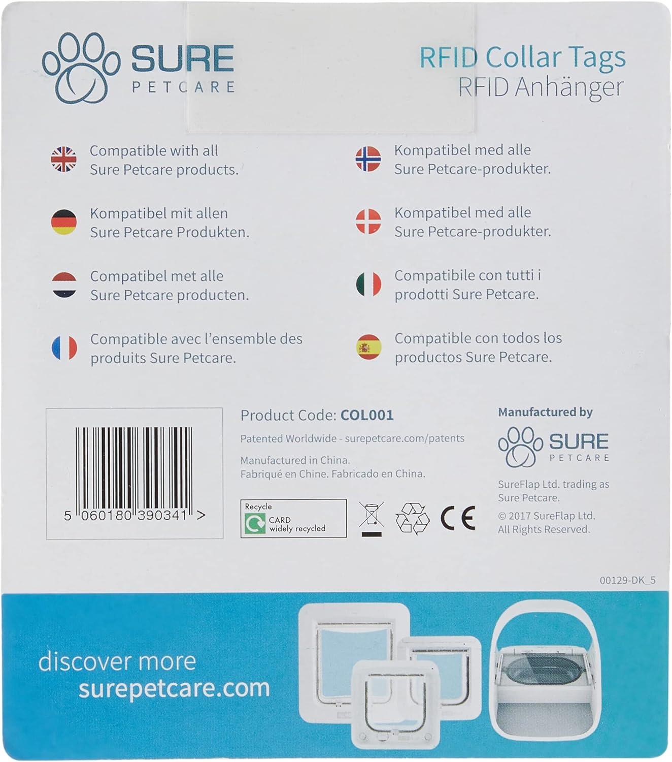 image:imageSureFlap Sure Petcare SureFeed Pack of Two RFID Collar Tags