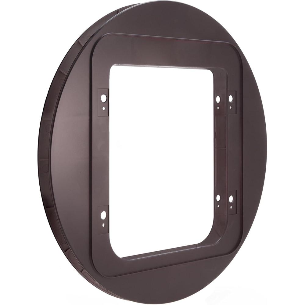 image:imageSureFlap Microchip Pet Door Mounting Adaptor White Please Check Dimensions This is for PET Door NOT CAT DoorBrown
