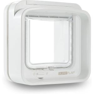 SureFlap DualScan Microchip Cat Door – Door Opening is 4 3/4″ H x 5 5/8″ W